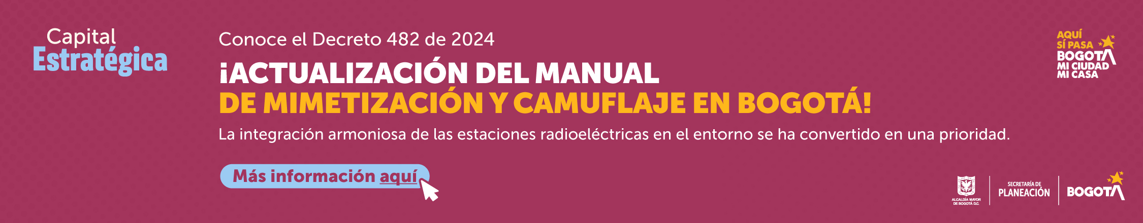 Actualización del manual de mimetización y camuflaje en Bogotá