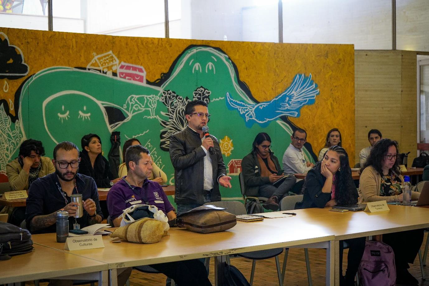 Intervención de uno de los observadores