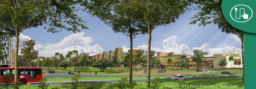 Desarrollo urbano de la ciudad por medio de un instrumento denominado plan parcial de desarrollo que cuenta con la infraestructura de vivienda, vías, servicios públicos etc. 