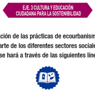 Cultura y educación ciudadana para la sostenibilidad