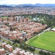Imagen aérea del Club el Country 