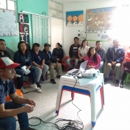 Dueños de predios presentes en el taller de legalización del barrio La Estanzuela III en Bosa Dueños de predios presentes en el taller de legalización del barrio La Estanzuela III en Bosa