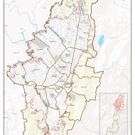 Mapa de las localidades Bogotá D.C. 