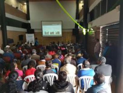 Asistentes a la Socialización POT Localidad Ciudad Bolívar
