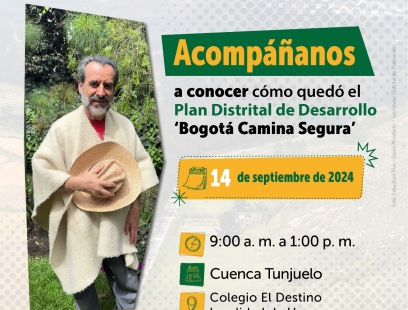 Pieza de convocatoria devolución Cuenca Tunjuelo.