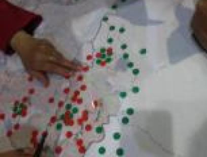 Mesa de trabajo en la Socialización POT Localidad Santa Fé