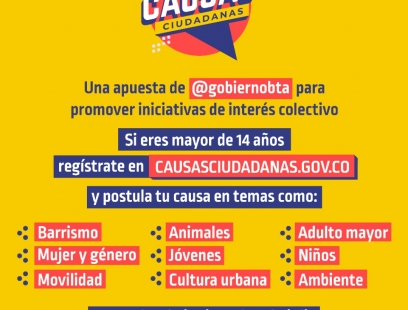 participa y postula tu causa ciudadana