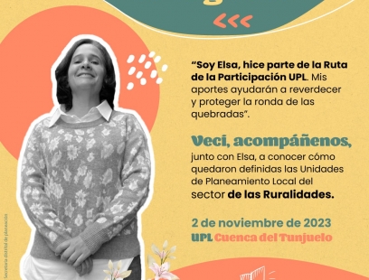 Jornada de devolución Unidades de Planeamiento Local sector ruralidades – UPL Cuenca del Tunjuelo