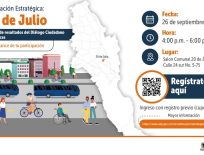 Presentación de resultados del Diálogo Ciudadano - Directrices Actuación Estratégica 20 de Julio