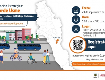 Presentación de resultados del Diálogo Ciudadano - Directrices Actuación Estratégica Borde Usme