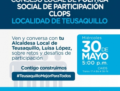 Convocatoria CLOPS Teusaquillo