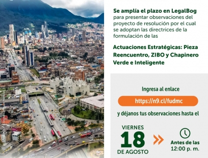 AE - Pieza Reencuentro, ZIBO y Chapinero Verde e Inteligente.