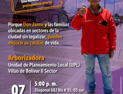 Taller de legalización de barrios - sector Villas de Bolívar II 