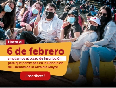 Inscríbete y participa 