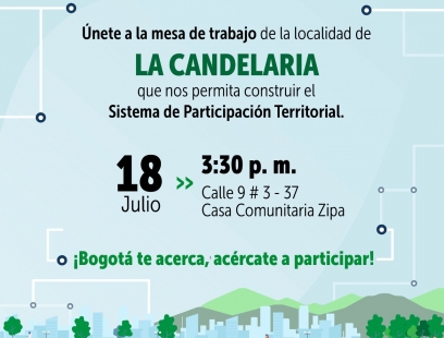 Sistema de Participación Territorial  - Localidad la Candelaria