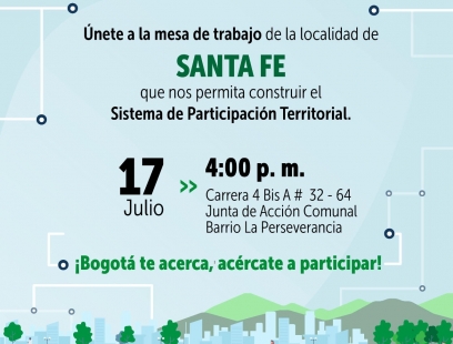 Sistema de Participación Territorial  - Localidad Santa Fe