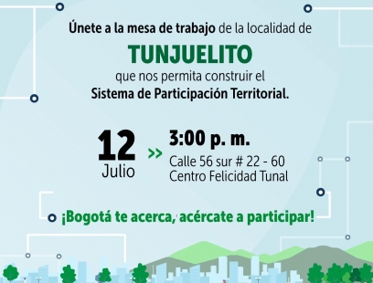 Sistema de Participación Territorial  - Localidad Tunjuelito