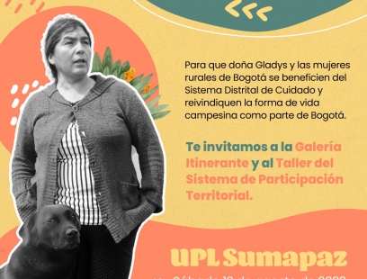 Taller de formulación del Sistema de Participación Territorial y Galería Itinerante- Localidad Sumapaz