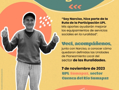 Jornada de devolución Unidades de Planeamiento Local sector ruralidades – UPL Sumapaz - sector Cuenca del Río Sumapaz 