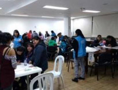 Mesas de trabajo con la comunidad en la Socialización POT Localidad San Cristóbal