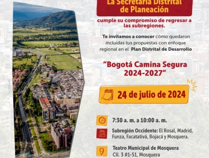 Panorámica subregión occidente