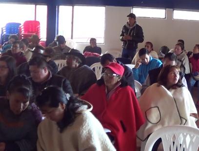 Asistentes a la Socialización POT Sumapaz
