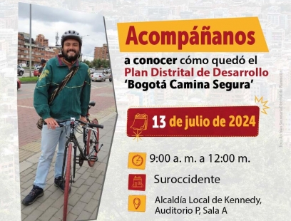 Hombre con bicicleta