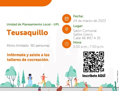 Personas realizando diferentes actividades en espacios rodeados de árboles.