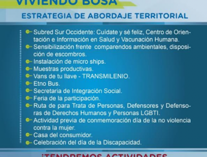 Pieza comunicativa viviendo Bosa