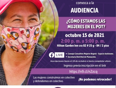 Fotografía mujer con tapabocas