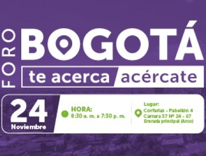 Panorámica ciudad de Bogotá