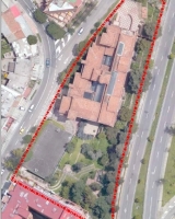 Imagen aérea del polígono de intervención del Plan de Regularización y Manejo 