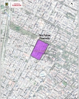Imagen satelital que contiene la delimitación y localización del PPD "Proscenio"