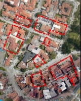 Imagen aérea satelital, con el polígono de intervención del Plan de Regularización y Manejo 