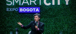 Alcaldesa, Claudia López en Smart City Expo Bogotá