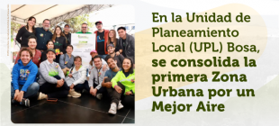 En Bosa, Distrito inició la consolidación de las Zonas Urbanas por un Mejor Aire