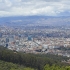 Fotografía aérea del Centro de Bogotá desde los cerros orientales