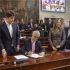 Alcalde mayor Enrique Peñalosa firma el Plan de Desarrollo en el Concejo