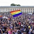 Manifestación Movimiento LGBTI en la Plaza de Bolívar