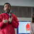 Alcalde de Bogotá, Carlos Fernando Galán, y Secretaria Distrital de Planeación, Úrsula Ablanque acompañando la instalación de las Asambleas Deliberativas