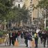Ciudadanos caminando en el centro de la ciudad Carrera séptima 