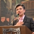 Foto alcaldesa Claudia Lopez en Audiencia Pública Región Metropolitana Bogotá-Cundinamarca
