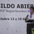 Alcaldesa de Bogotá, Claudia López, en el Cabildo abierto POT, Palacio de los Deportes