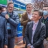Alcaldesa de Bogotá, Claudia López,  en la Plaza de Mercado de la Concordia.