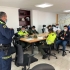 Reunión entre Policía Nacional y funcionarios del Distrito.