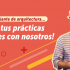 Joven con casco rojo