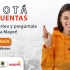 Mujer cruzando sus dedos.