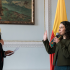 Alcalde de Bogotá, Carlos Fernando Galán, y Úrsula Ablanque, nueva Secretaria de Planeación.