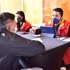 Funcionarios en atención a la ciudadanía.