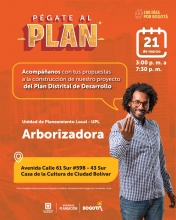 Hombre afrodescendiente invitando a participar